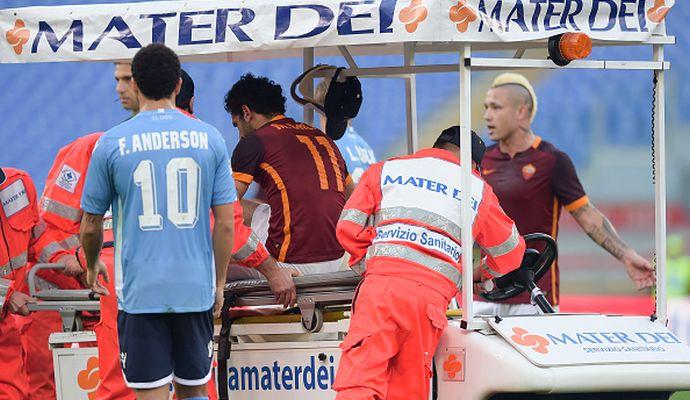 Roma, infortunio per Salah