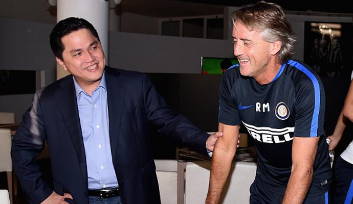 Thohir: 'Piena fiducia in Mancini'