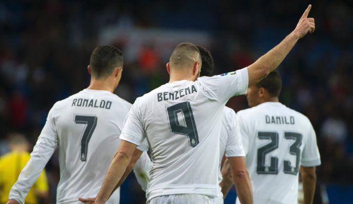 Il Real Madrid ne fa 10! Cade l'Atletico 