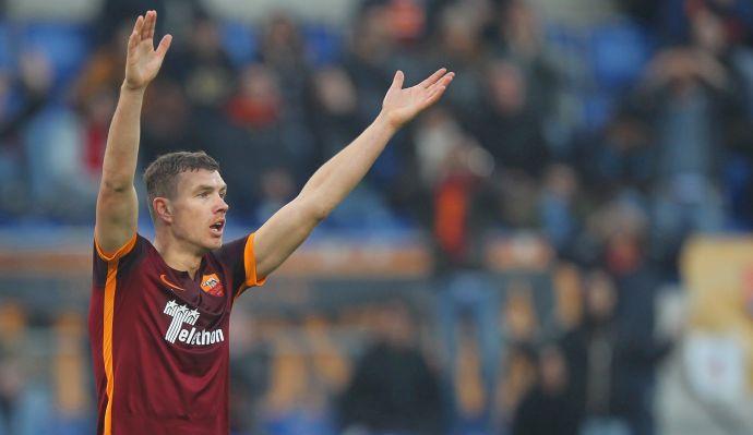 Roma, Dzeko: 'Voglio scusarmi per l’espulsione'