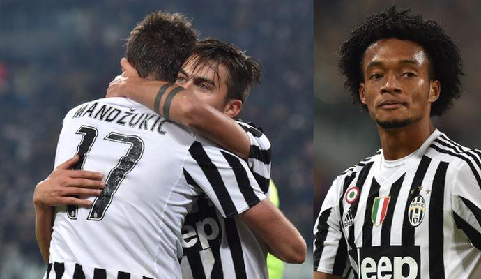 Mandzukic più Dybala più Cuadrado: ecco la nuova Triade della Juve