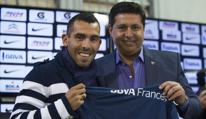 Boca Juniors: Tevez consiglia il post Calleri