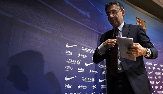 Pres. Barcellona: 'Comunicato dell'Atletico? Non hanno prove. Griezmann contattato a maggio'