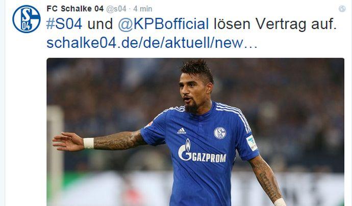 Schalke, UFFICIALE: rescinde Boateng