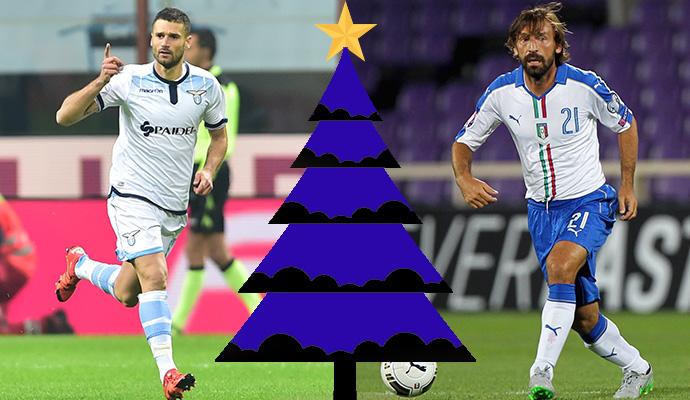 Inter: sotto l'albero Pirlo e Candreva