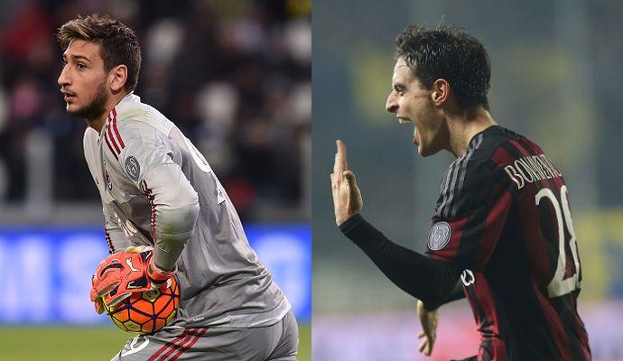 Milan, both Donnarumma and Bonaventura's renewals are top priorities