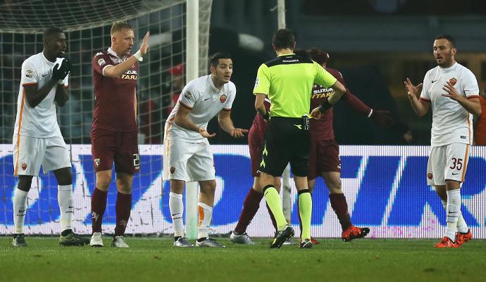 Rigore al 94', il Toro frena la Roma: 1-1