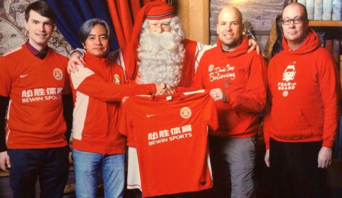 Uno sponsor salva l'Fc Santa Claus