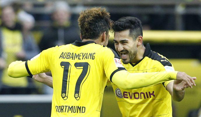 Milan 1-3 Borussia Dortmund: Aubameyang double sinks the Rossoneri - highlights