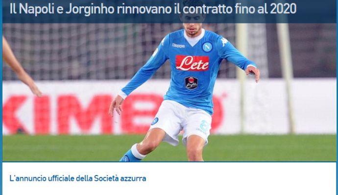 Napoli, UFFICIALE: rinnova Jorginho