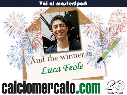 Luca Feole va al masterSport 2016!