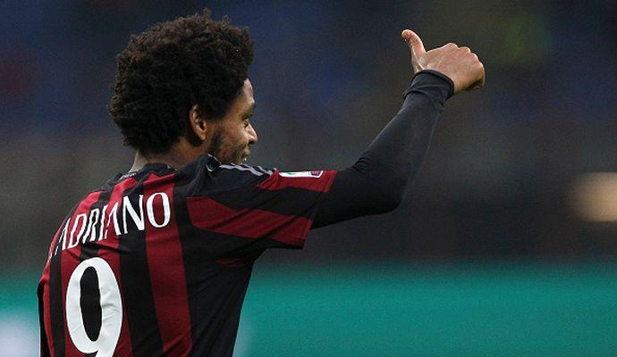 Luiz Adriano, domani a Casa Milan