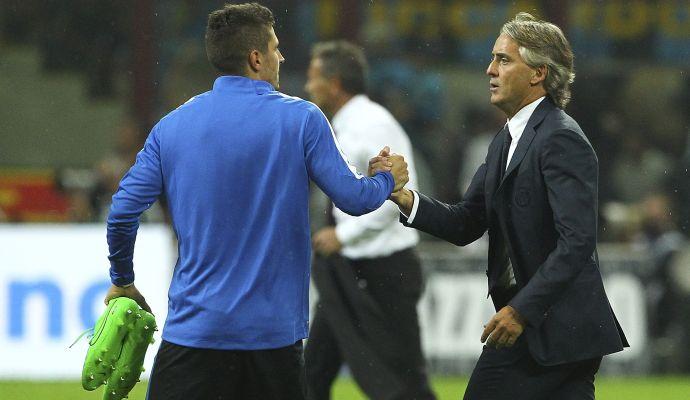 Mancini e l'Inter smentiscono liti nello spogliatoio: 'Fantasie infondate'