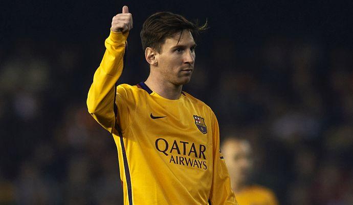 Dall'Inghilterra: Manchester City su Messi