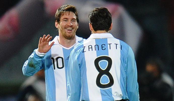 Argentina, Zanetti cita De Gregori su Messi VIDEO