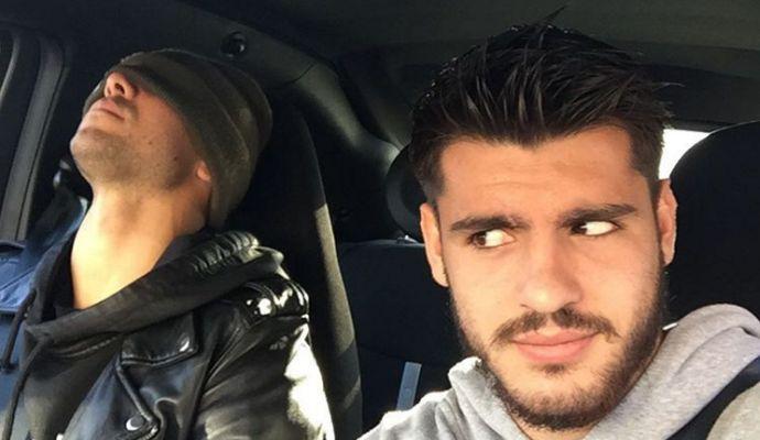 Morata-Zaza, un'amicizia social VIDEO