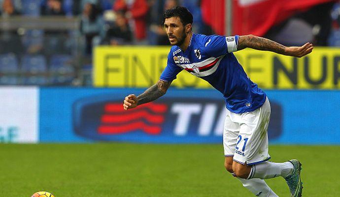 Sampdoria: Soriano sostituito per una botta alla testa