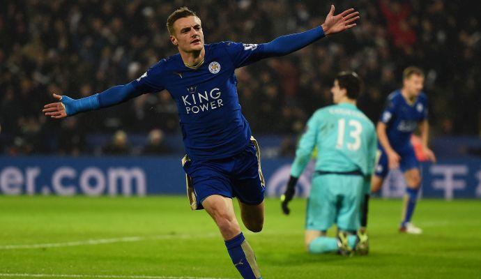 Vardy e Mahrez affossano il Chelsea