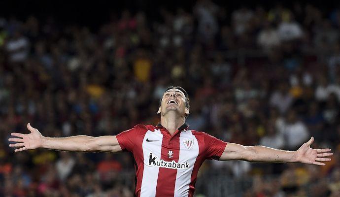 Athletic Bilbao, lesione al bicipite femorale per Aduriz
