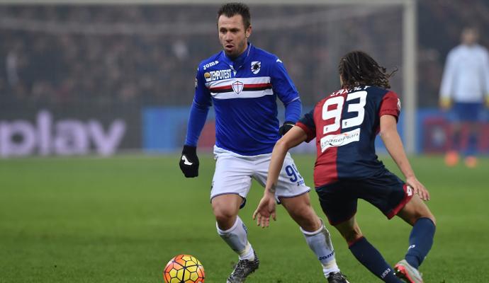 Sampdoria, Cassano ancora a parte
