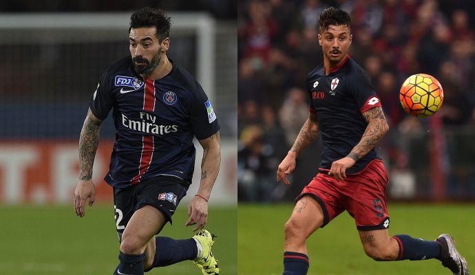 Inter, tutto su Lavezzi e Izzo