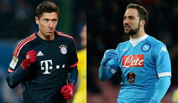 Lewandowski-Real: Bayern su Higuain