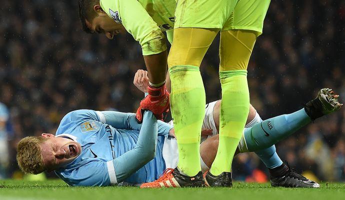 Manchester City, UFFICIALE: de Bruyne out 10 settimane