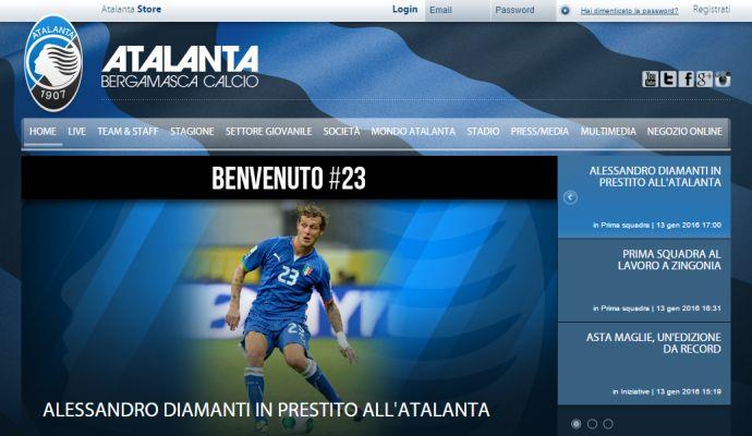 Atalanta, attesa per il transfer di Diamanti