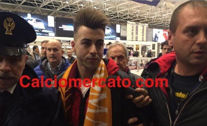 WATCH: El Shaarawy arrives in Rome to finalize move from AC Milan