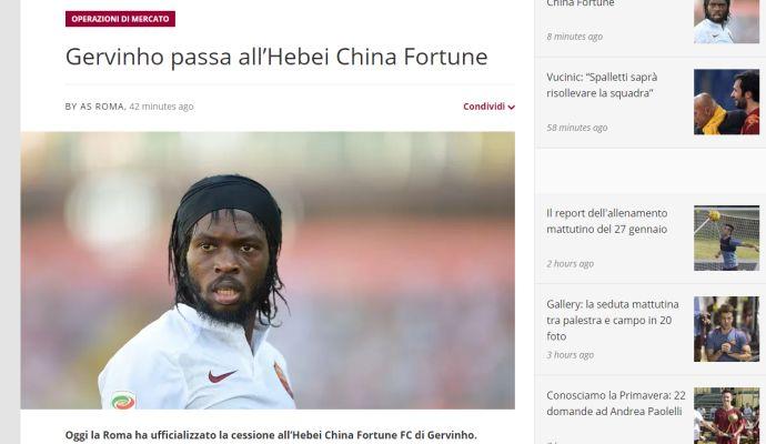 Gervinho: 'La Roma meriterebbe il titolo ogni anno'