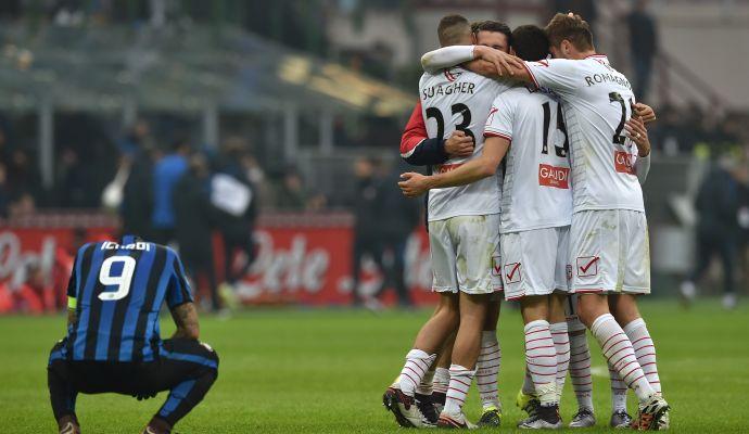 Inter, altro pari: il Carpi rimonta in dieci