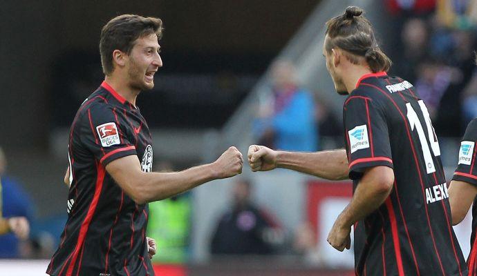 Bundesliga: Eintracht Francoforte-Wolfsburg 3-2, cade lo Schalke