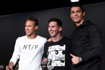 Neymar Messi Ronaldo Pallone d'oro