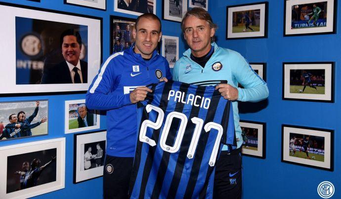 Inter, UFFICIALE: rinnova Palacio