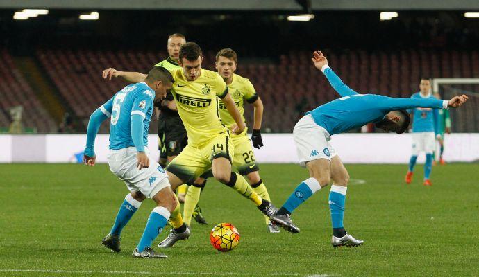 Napoli-Inter 0-2: il tabellino