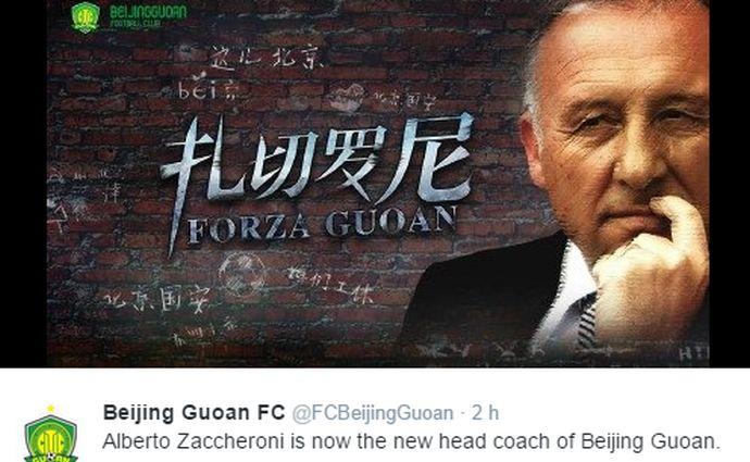 Cina: Scolari batte Zaccheroni, ultimo in classifica