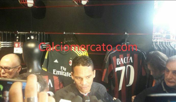 VIDEO Bacca: 'Futuro? Sto bene al Milan'