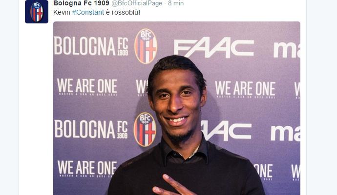 Bologna: Constant torna in Francia, ecco dove