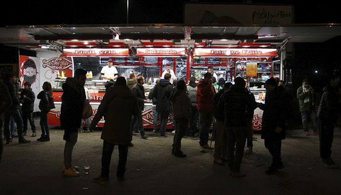 Stadi tutti nuovi con trippa e porchetta