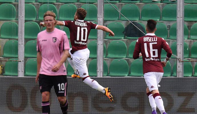 Palermo-Torino 1-3: il tabellino