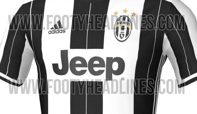 REVEALED: Juve's shirt for 2016-2017!