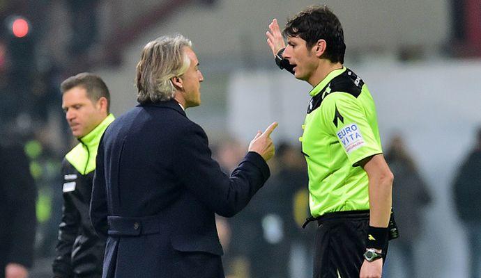 Mancini-arbitri: lo scontro è totale