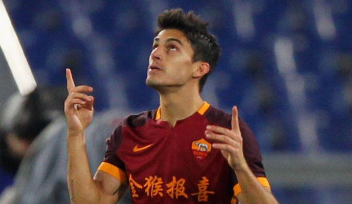 Roma, Perotti: 'Mi piace fare il centravanti, sento grande fiducia'