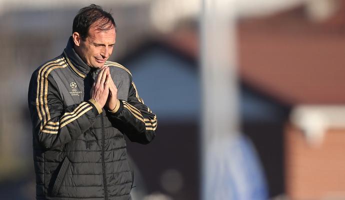 Massimiliano Allegri insists he has no regrets after Champions League elimination