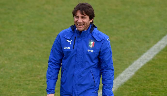 Italia, concluso lo stage: stasera Conte vede Milan-Juve