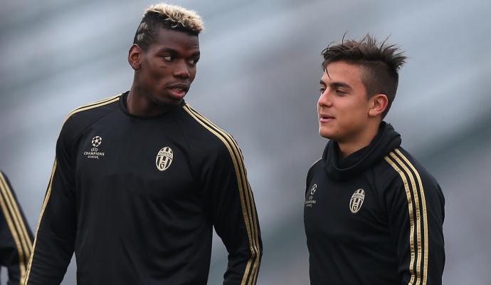 Juve, Dybala meets up with Pogba in Paris - pics