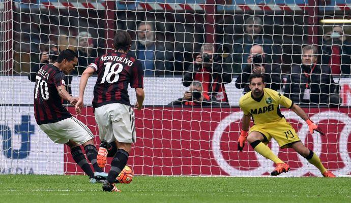 CM scommesse: Sassuolo-Milan con gol