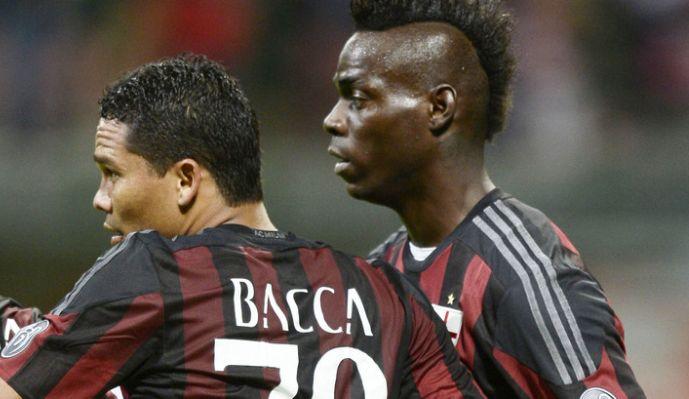 Milan: all on Balotelli, Bacca remains a puzzle