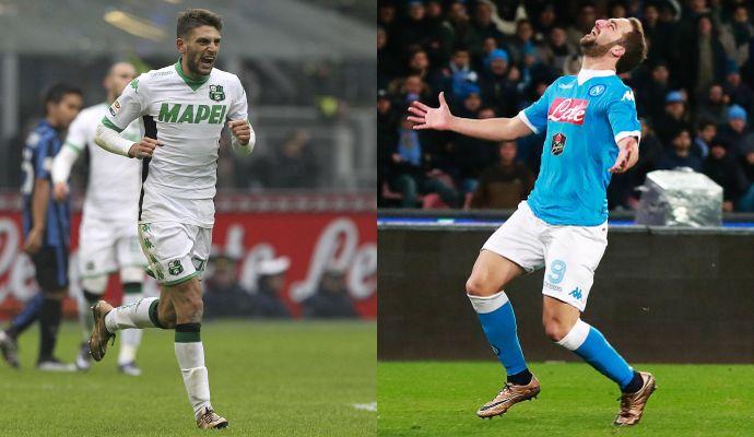 United, spesa in Italia: Higuain e Berardi