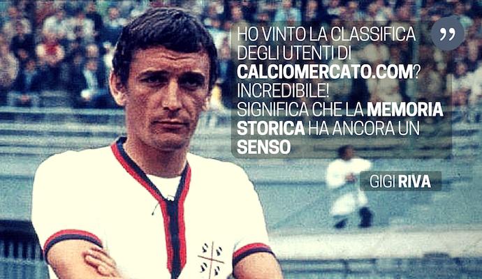 Riva esulta: 'Calciomercato.com mi ha reso immortale, grazie ragazzi!'